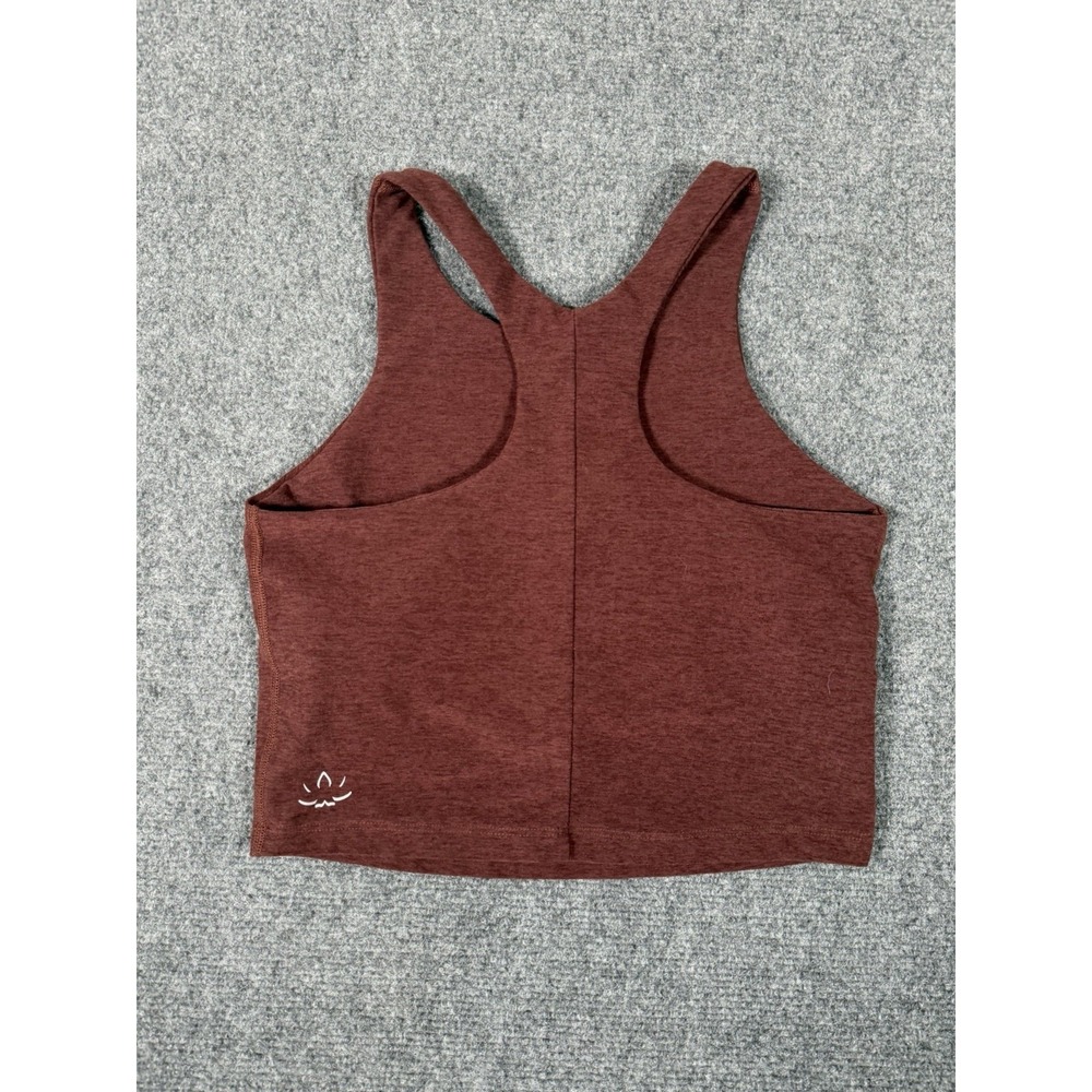 Beyond Yoga Spacedye Refocus Tank Top Womens Size Medium Mahogany Brown Gym - Picture 7 of 14